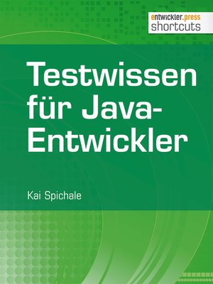 cover image of Testwissen für Java-Entwickler
